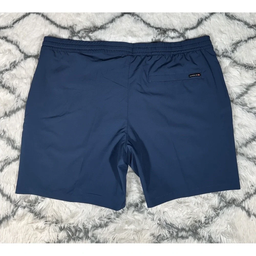 QUIKSILVER Swim Trunks Board Shorts Navy Blue Men's Sz 2XL *NEW* $50